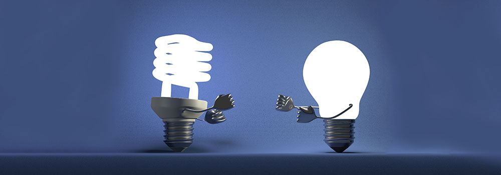 تفاوت لامپ ال ای دی LED و لامپ کم مصرف در چیست؟